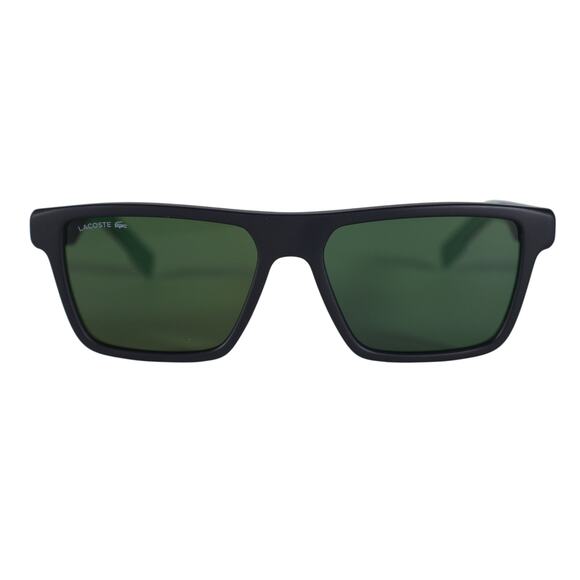 Lacoste Other - Lacoste Rectangle Mens Sunglasses - Matte Black / Green - NWT